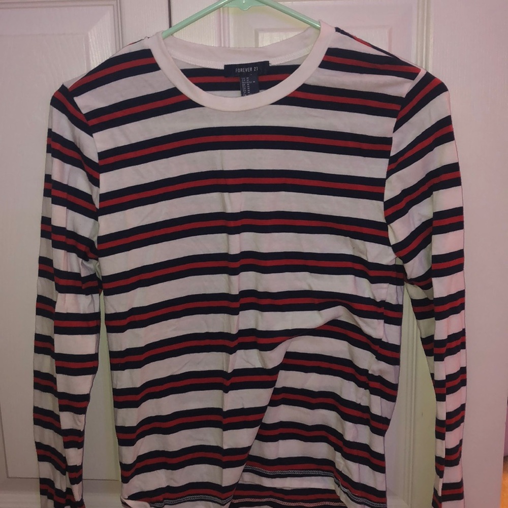 Girls Striped Long Sleeve